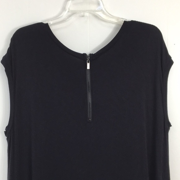 Lane Bryant Women's Black Embellished Dress Top Size 18/20 Like-NEW Condition - Picture 4 of 5